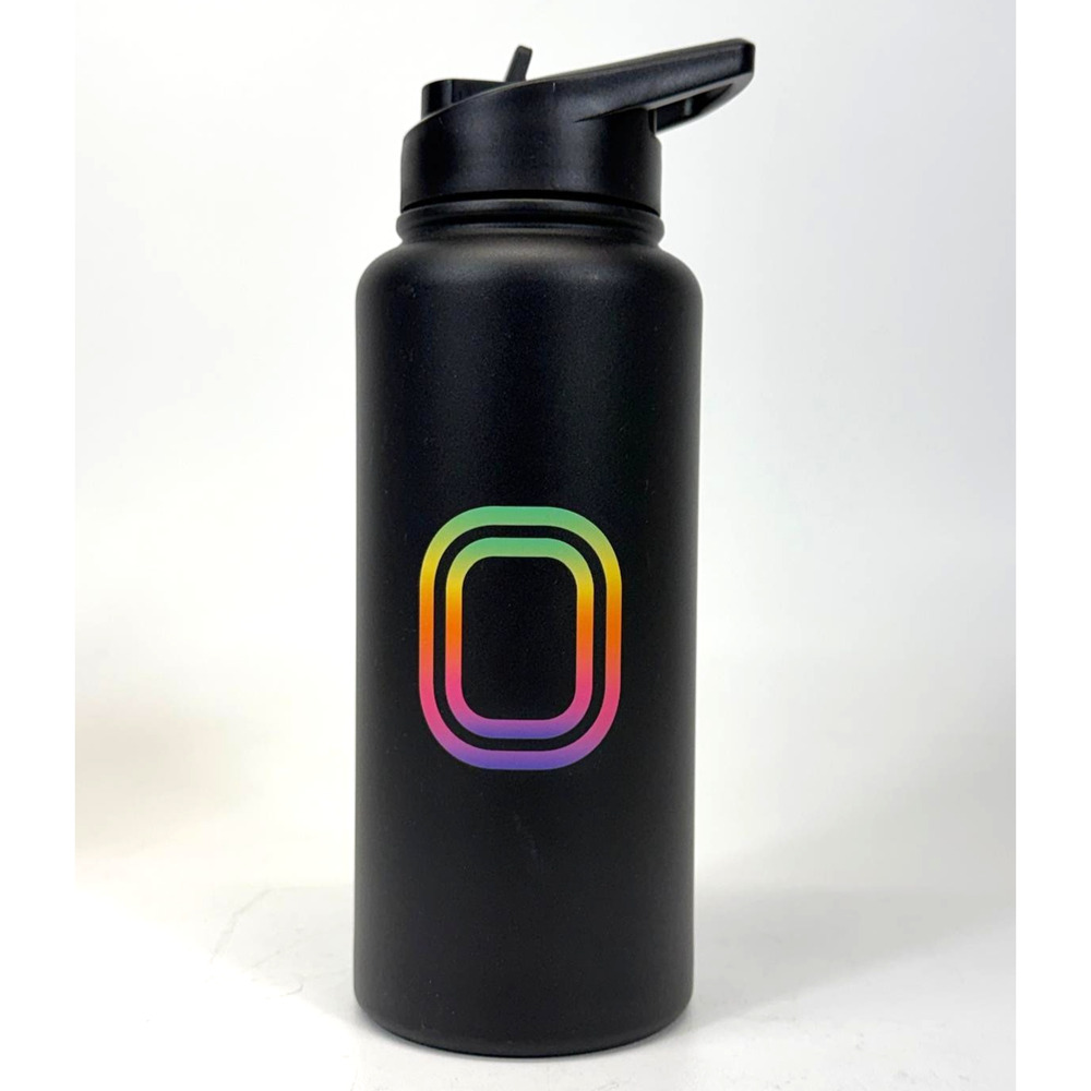 Overtime Elite 30oz Stainless Steel Pro HYDR8 Water Bottle - Vice Logo -Black